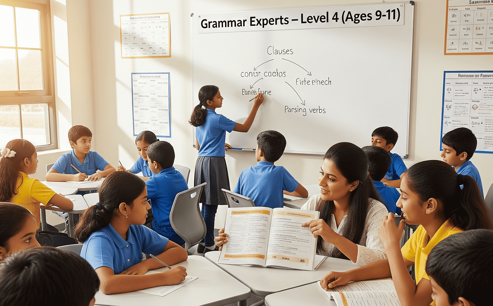 Grammar Experts – Level 4 (Ages 9-11)