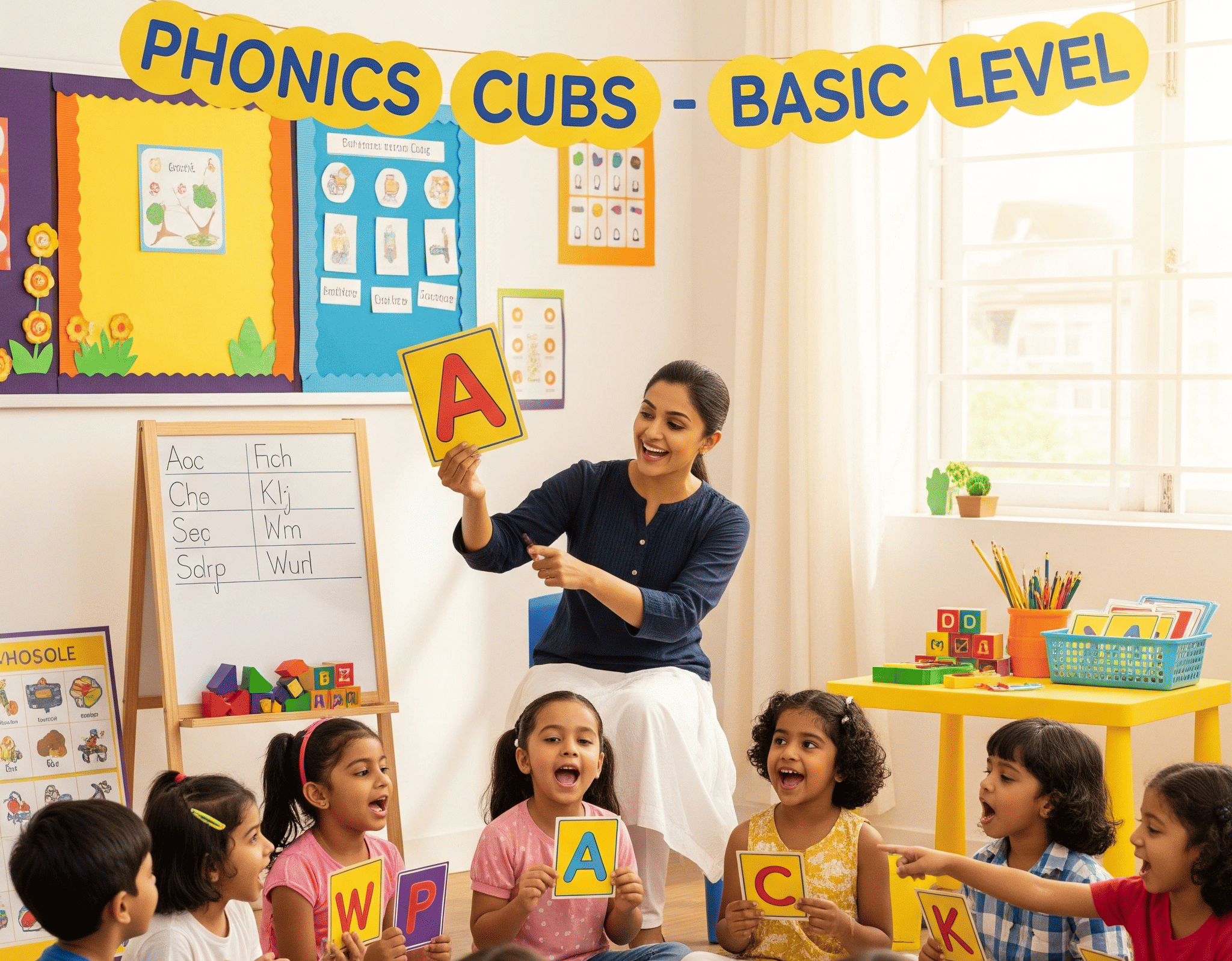 Phonics Cubs – Basic Level